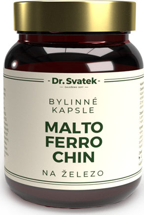 Dr. Svatek MALTOFERROCHIN Bylinné kapsle Na železo 45 kapslí