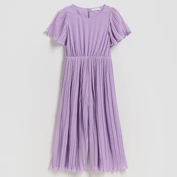 Dívčí šaty Reserved - GIRLS` JUMPSUIT - levandulová - 332IB-04X - 332IB-04X-164