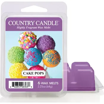 Vůně do bytu Country Candle – vonný vosk Cake Pops, 64 g