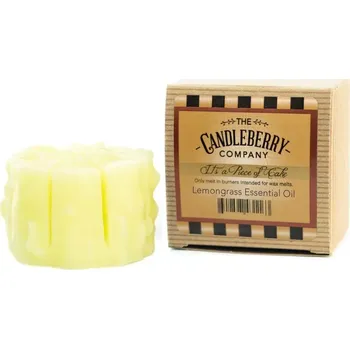 Vůně do bytu Candleberry - vonný vosk Lemongrass Essential Oil, 12 g TESTER (TESTOVACÍ BALENÍ)