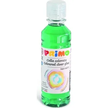 Kancelářské potřeby PRIMO barevné lepidlo 240 ml - zelené