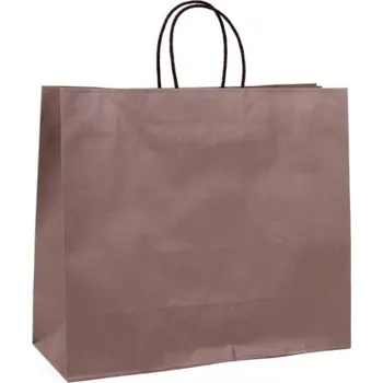 Dárková taška Taška dárková papírová kávová 35 x 13 x 31 cm