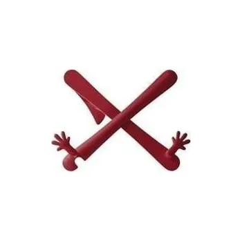 Výtvarná sada Držák na knihy - červený