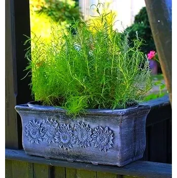 Květináč Roto květináč PLANIKA S - šedá patina