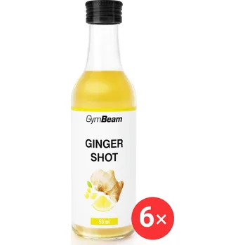 Fitness strava GymBeam Ginger Shot 6 x 50 ml