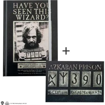 Blok Harry Potter Zápisník se záložkou - Sirius Black: Azkaban