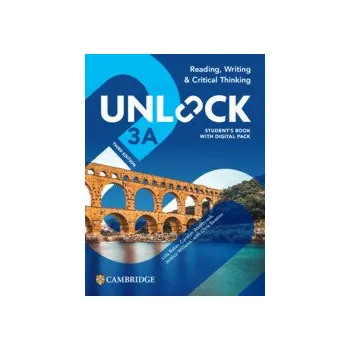 Cizí jazyk Unlock Level 3A Reading, Writing and Critical Thinking Student´s Book with Digital Pack 3r