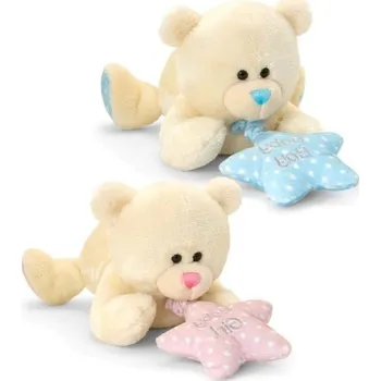 Hračka Pipp medvídek muzikant s hvězdou 25 cm