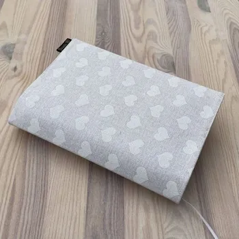Obal na knihu Obal na knihu Srdíčka bílá, M1508