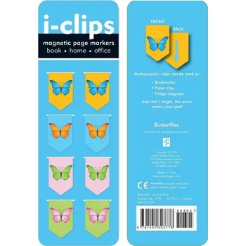 Záložka Záložka magnetická do knihy Motýli