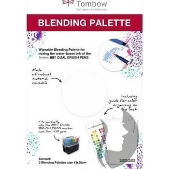 Tombow Paleta na míchání barev 3 ks