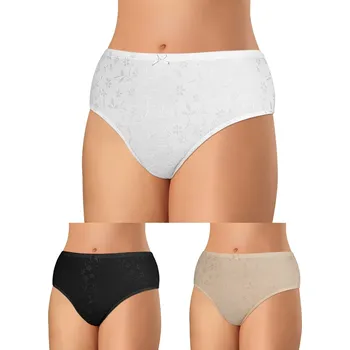 Dámské spodní prádlo Andrie PS 1104A 3XL 3ks dámské kalhotky
