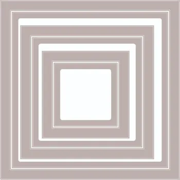 Sizzix Framelits Vyřezávací kovové šablony - Čtverce 6 ks