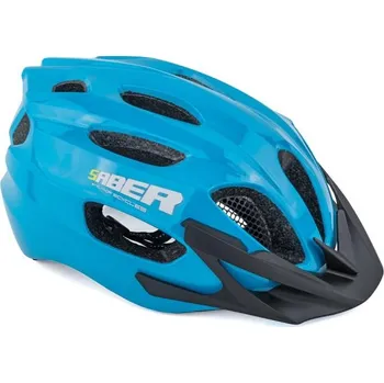 Cyklistická přilba Author Saber X1 Inmold modrá 53-59cm + DÁREK