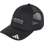 ADIDAS Kšiltovka Mercedes - AMG PETRONAS FORMULA ONE TEAM SNAPBACK LOGO TRUCKER S BÍLÁ|ČERNÁ