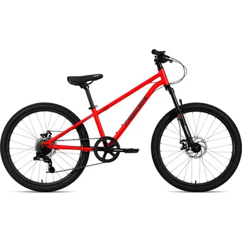 Dětské kolo FABRICBIKE FABRICBIKE Terra - dětské horské kolo, 24", pro věk 8-12 let, 7V. Matte Red 8 LET ČERVENÁ 2025