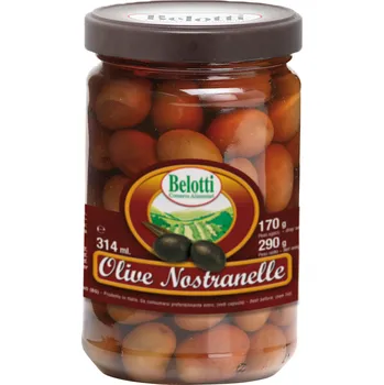 oliva Belotti Černé olivy Nostranelle (Olive Nere) 314ml