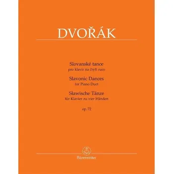 Slovanské tance pro klavír na čtyři ruce op. 72