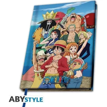 Blok One Piece Zápisník A5 - Straw Hat Crew