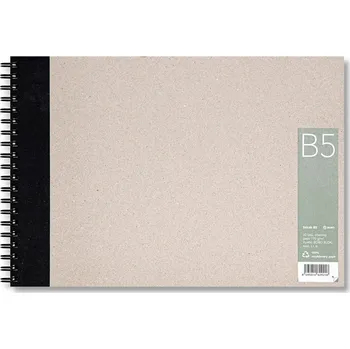 Sešit Skicák B5 s recyklovaným papírem, 30 listů