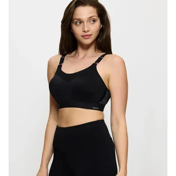 Podprsenka Dámská sportovní podprsenka Triaction Control Lite W01 EX - BLACK - černá 0004 - TRIUMPH BLACK 100E