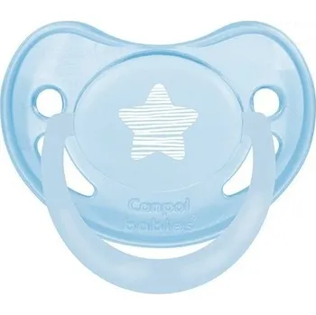 Canpol Babies Dudlík Canpol Babies - Pastel 18m+ - modrý