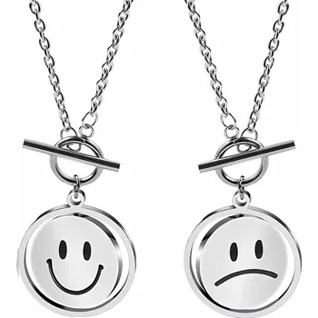 Náhrdelník Náhrdelník z chirurgické oceli se smajlíkem