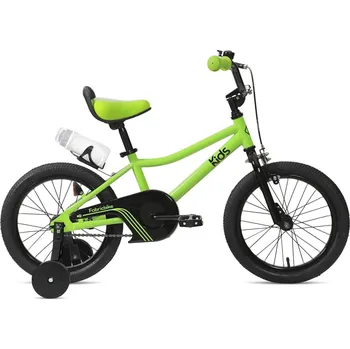 Dětské kolo FABRICBIKE FABRICBIKE Kids - 16" šlapací kolo pro děti ve věku 3-7 let. Green 4 ROKY ZELENÁ 2025