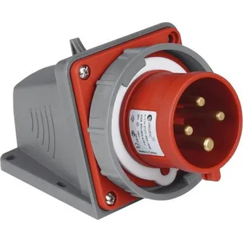 Elektrická zásuvka TP Electric 3023-312-1600 Nástěnná přívodka, Quick Connect 4x16A / IP67 (TP Electric 3023-312-160)