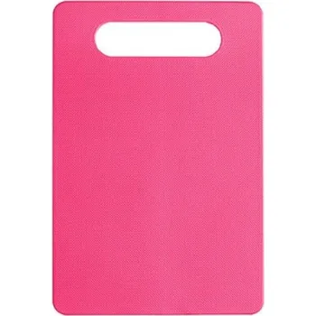 Kuchyňské prkénko Plastové krájecí prkénko tmavě růžová