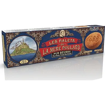 La Mére Poulard Pure Butter French Shortbread papír 125g