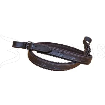Příslušenství pro sportovní střelbu Kožený řemen na zbraň podšitý filcem 4cm