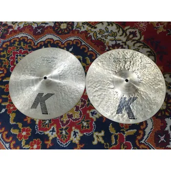 Bicí nástroj hi hat ZILDJIAN 14" K Custom dark