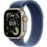 Apple Watch Ultra 3 GPS + Cellular 49mm Titanium + Blue/Bright Blue - S/M MEWR4QC/A