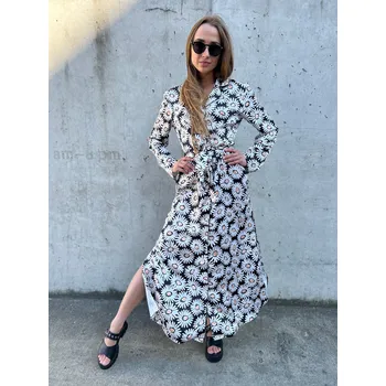 Dámské šaty Dámské šaty HUGO Kasmeri-1 50537014 černobílé Velikost: 36