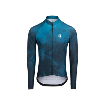 cyklistický dres KALAS MOTION Z6 | Cyklistický dres dlouhý rukáv | Forest Green | Velikost: 7/3XL