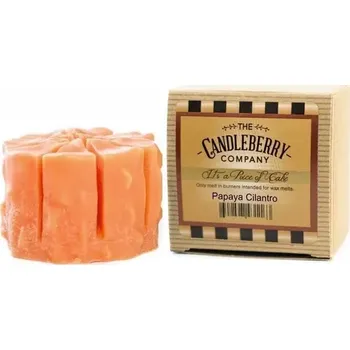 Vůně do bytu Candleberry - vonný vosk Papaya Cilantro, 12 g TESTER (TESTOVACÍ BALENÍ)