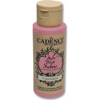 Textilní barva Cadence Style Matt Fabric - fuchsiová / 50 ml