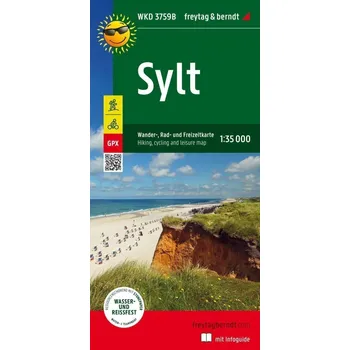 Sylt 1:35 000 / turistická a cykloturistická mapa s informačním průvodcem