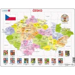 ČESKÁ REPUBLIKA KRAJE 70 d. EDU deskové puzzle