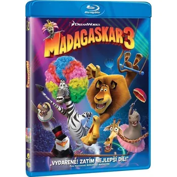 DVD film Madagaskar 3 (Blu-ray)