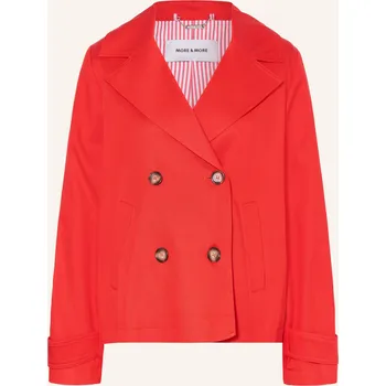 Dámský kabát More & More Trenchcoat, červená