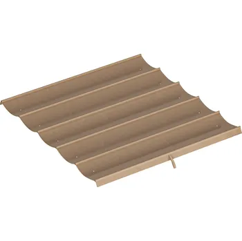 Zahradní altán Náhradní střecha pro altán 3 x 3 m zatahovací | hnědá