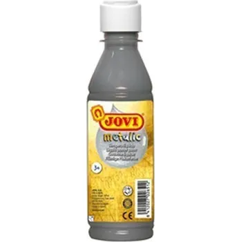 JOVI temperová barva 250ml v lahvi stříbrná