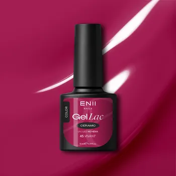 Kosmetika ENII NAILS Gel lak Ceramic 45 Vivant - gelový lak bez HEMA, 10 ml