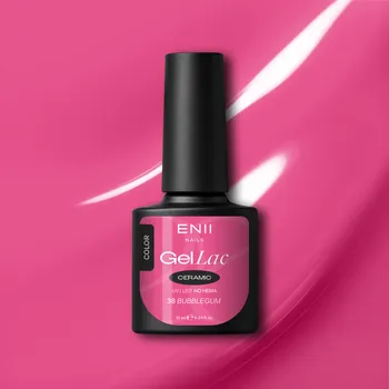 Kosmetika ENII NAILS Gel lak Ceramic 38 Bubblegum - gelový lak bez HEMA, 10 ml