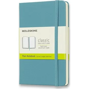 Dětské zboží Moleskine Zápisník modrozelený S, čistý, tvrdý