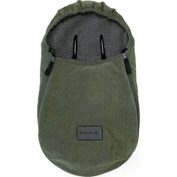 Dětské zboží PINKIE Fusak 0 - 12 měsíců Fur Teddy Green - svislé průstřihy