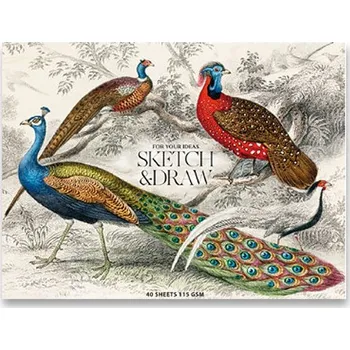 Výtvarný papír Skicák Shkolyaryk Muse Sketch A4+, 40 listů, 115 g