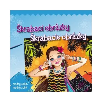Škrabací obrázky - modrý sešit / Škrabacie obrázky - modrý zošit